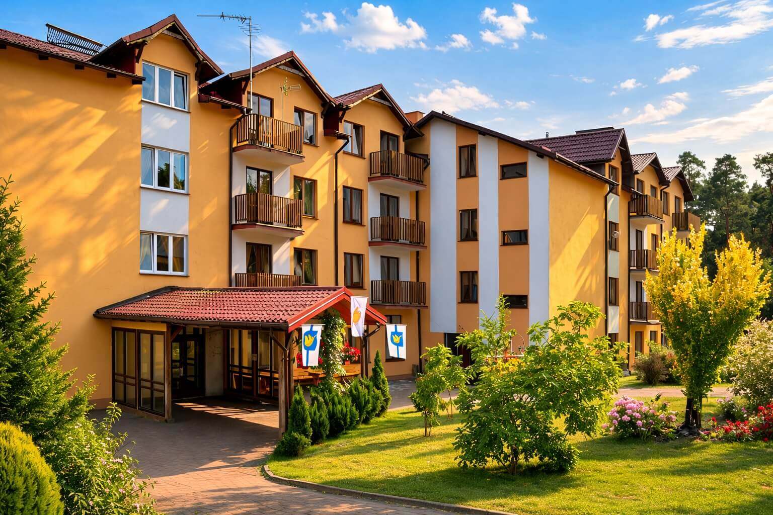 Ośrodek Ambrowil – noclegi Lidzbark Welski blisko jeziora