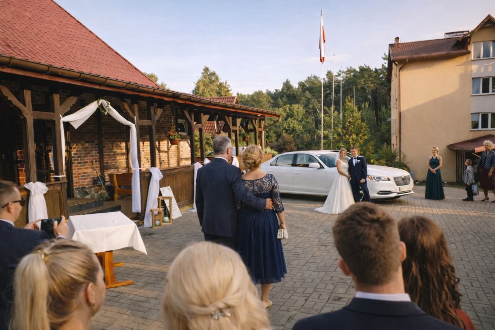 Sala weselna w ośrodku Ambrowil w Lidzbarku